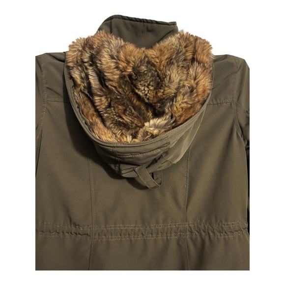 Garage Snowproof Parka Olive Green Small - Picture 3 of 11